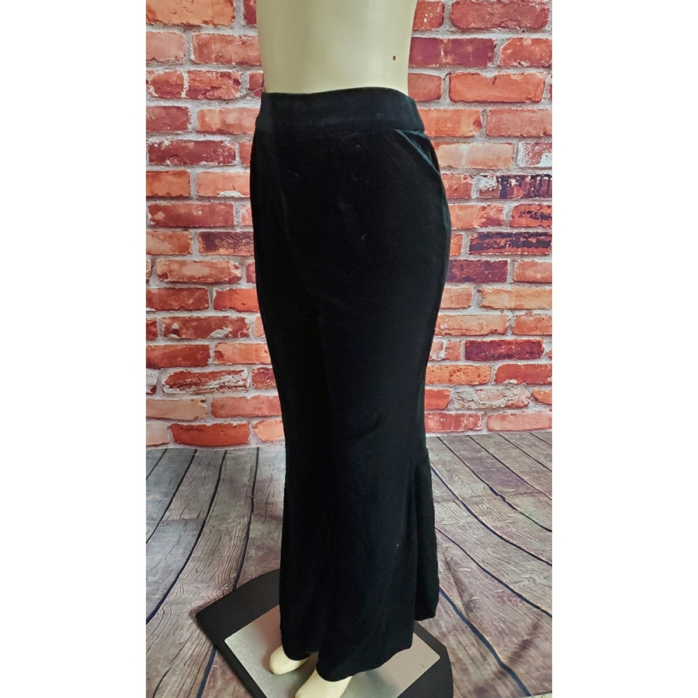 INC Velvet Flare Leg Pants Size 16W NWT - Picture 2 of 5